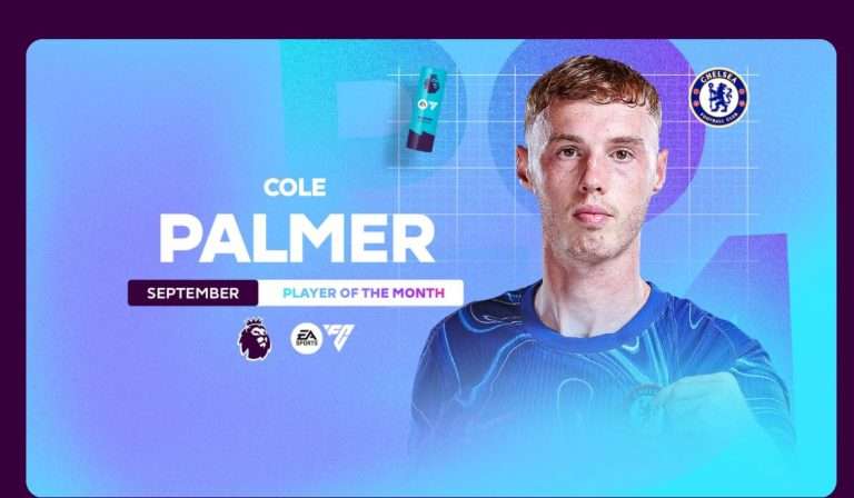 Selamat! Bintang Chelsea Cole Palmer Dinobatkan sebagai Pemain Terbaik Liga Inggris Bulan September